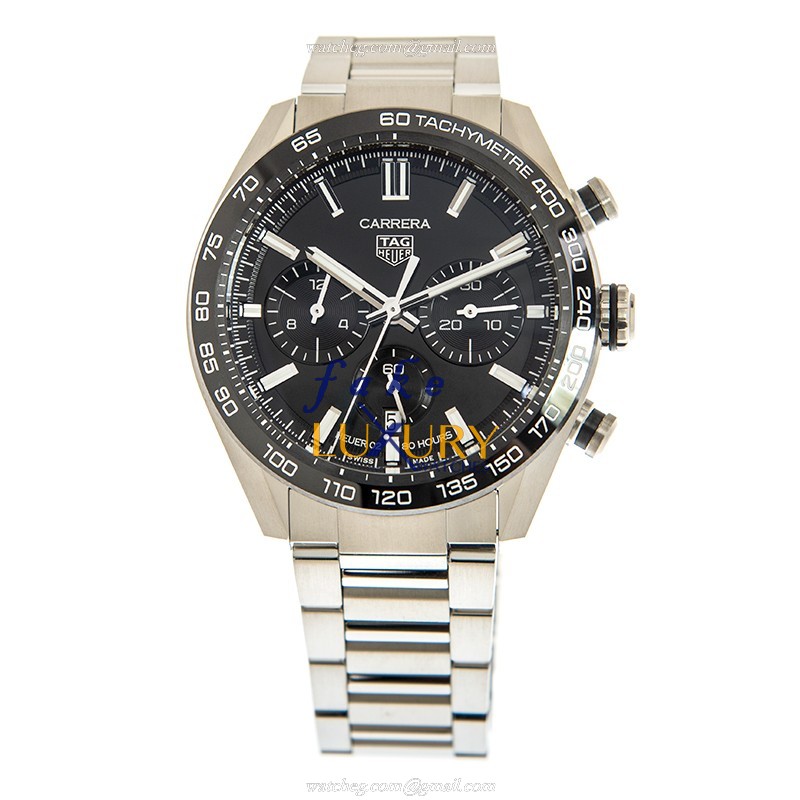 Tag Heuer Carrera CBN2A1B.BA0643 Replica Watch Automatic Stainless Steel Black Dial 44mm - Image 2