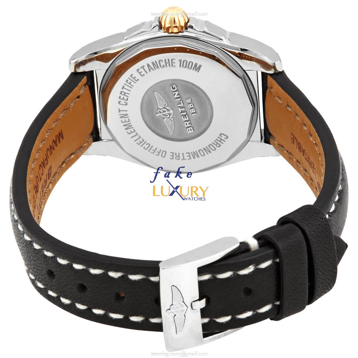 Breitling C7234853/A791BKLT Galactic Quartz 29mm White Mother of Pearl Dial Replica Watch - Image 3