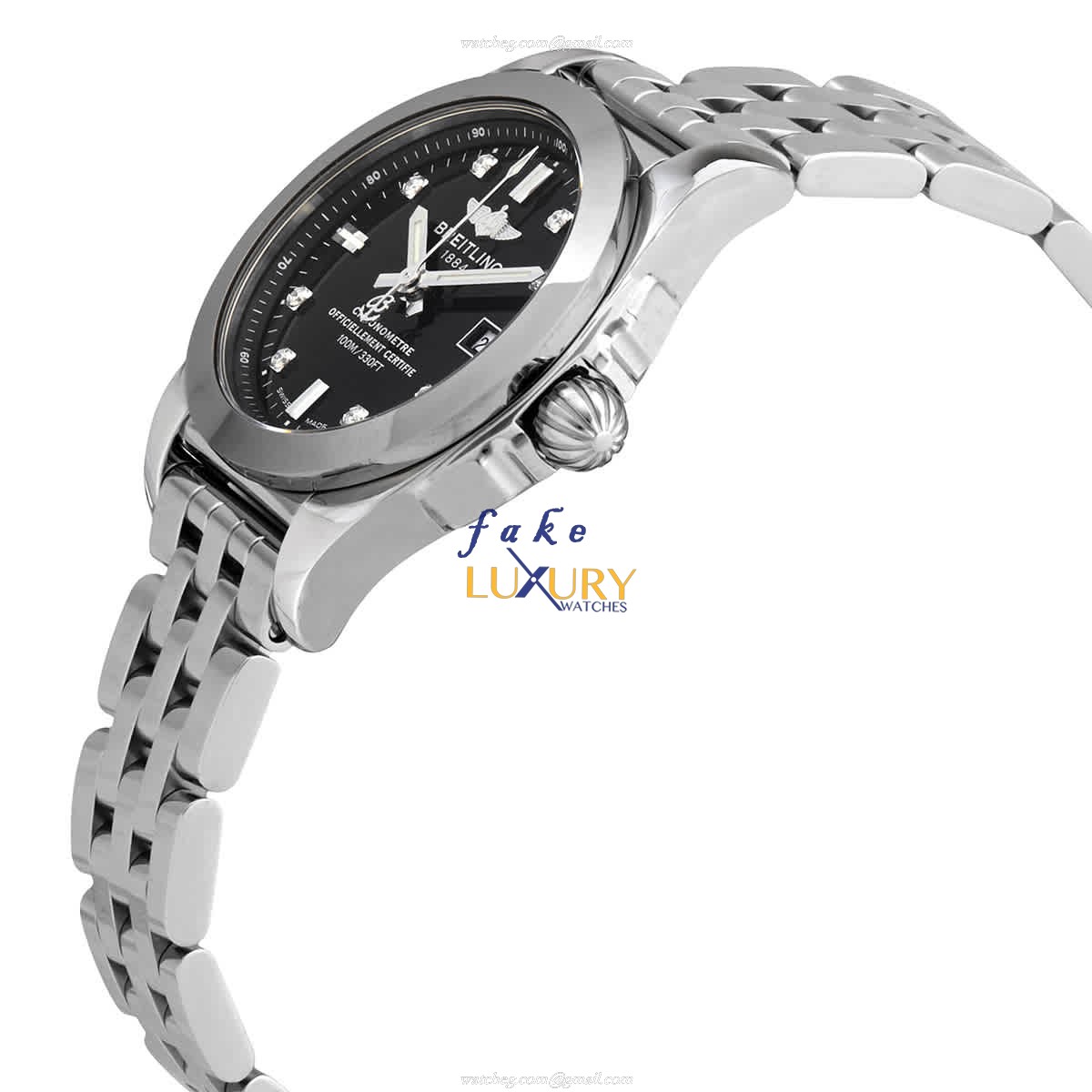 Breitling W72348121B1A1 Galactic Quartz Black Dial 29mm Steel | Automatic | Steel | Replica Watch - Image 2