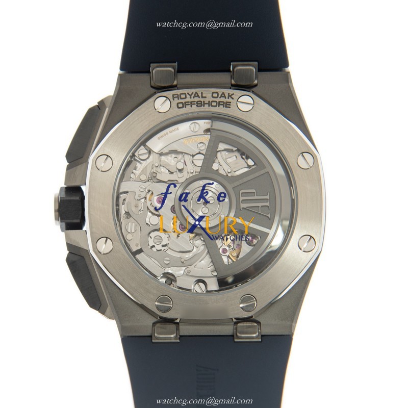 Audemars Piguet Royal Oak Offshore 26420TI.OO.A027CA.01 Replica Watch, Blue Dial, Titanium Case - Image 3