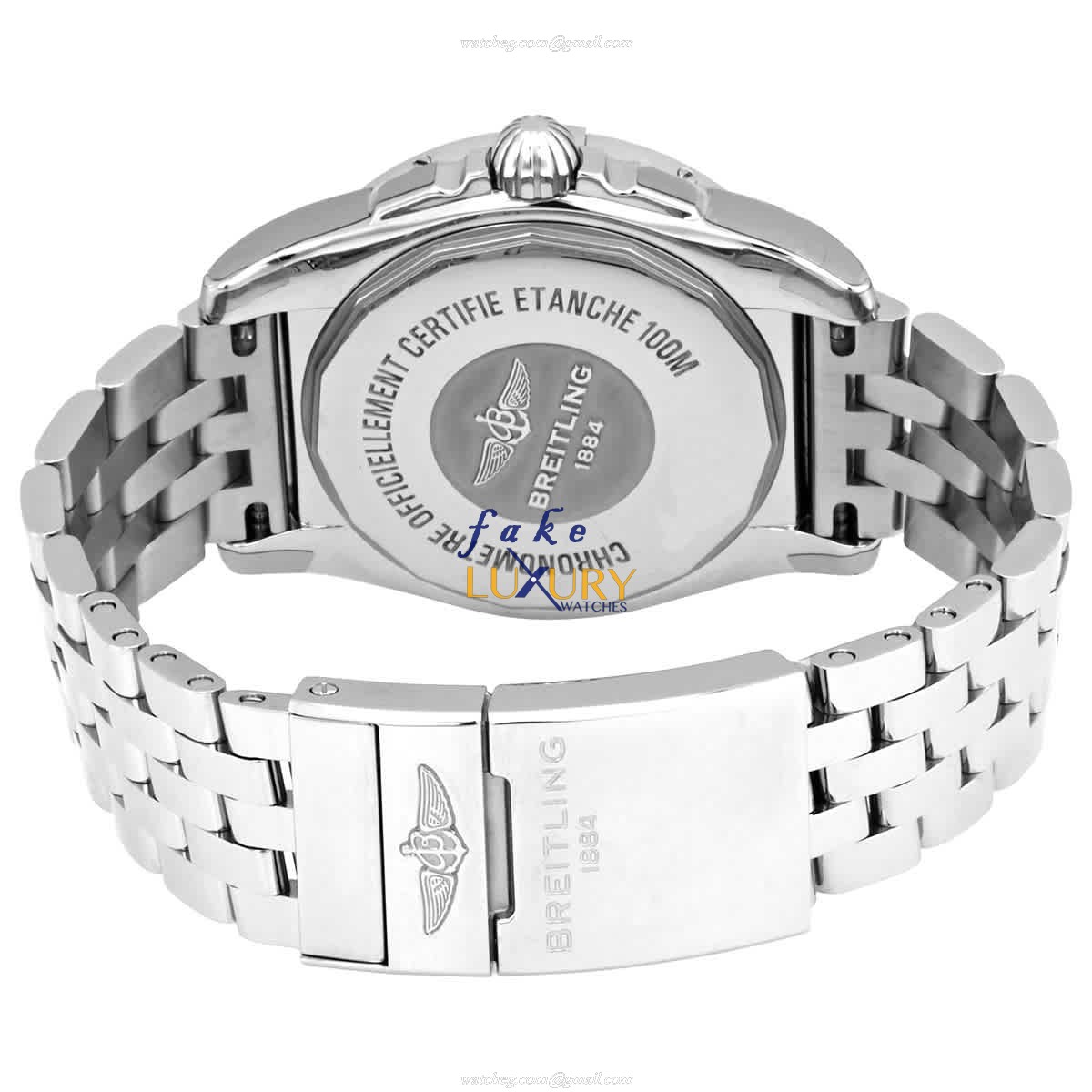 Breitling Galactic A37330121G1A1 Replica Watch, Automatic Movement, Silver Dial, Steel - Image 3