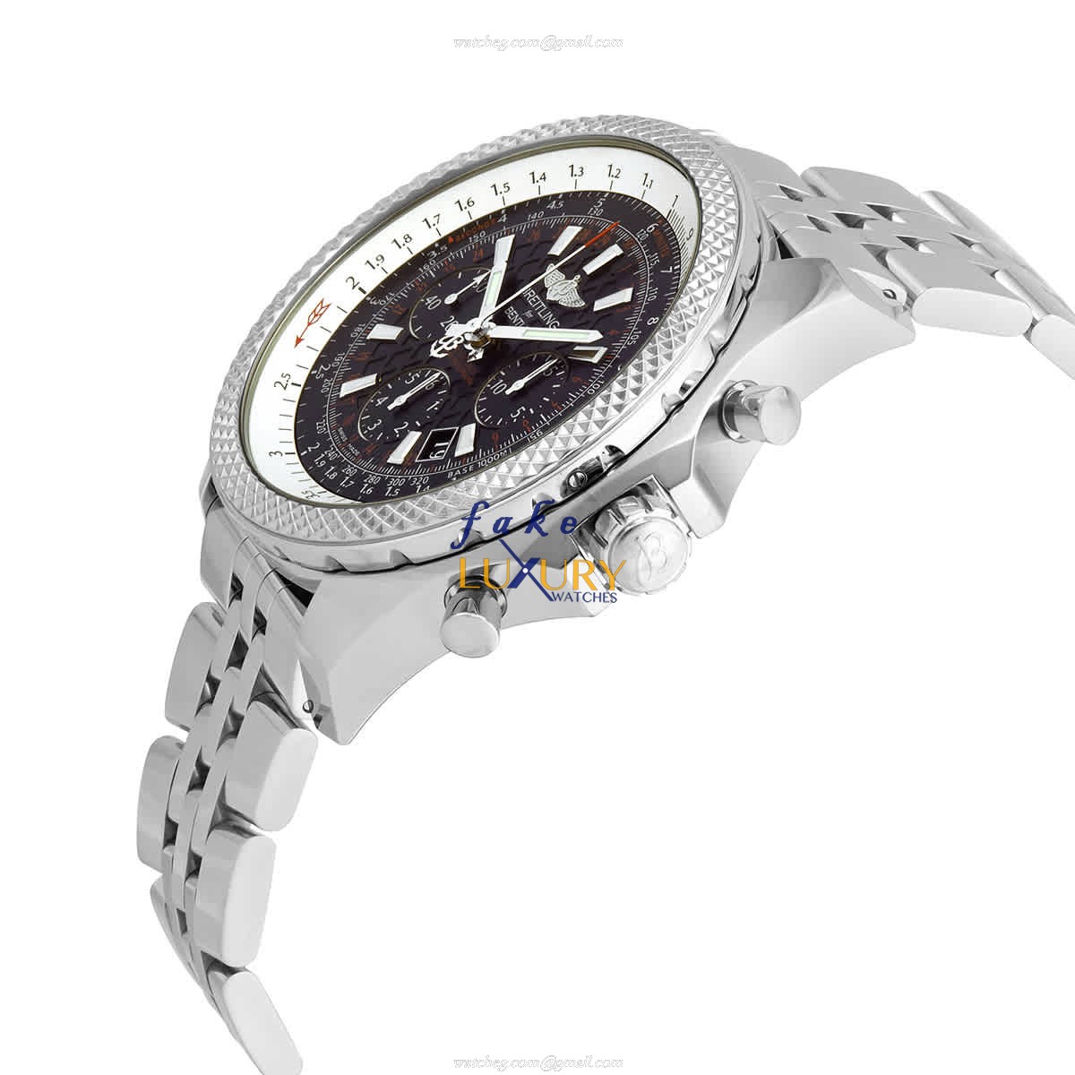Breitling Bentley AB061112/BD80 990A Automatic Stainless Steel Black Dial Replica Watch - Image 2