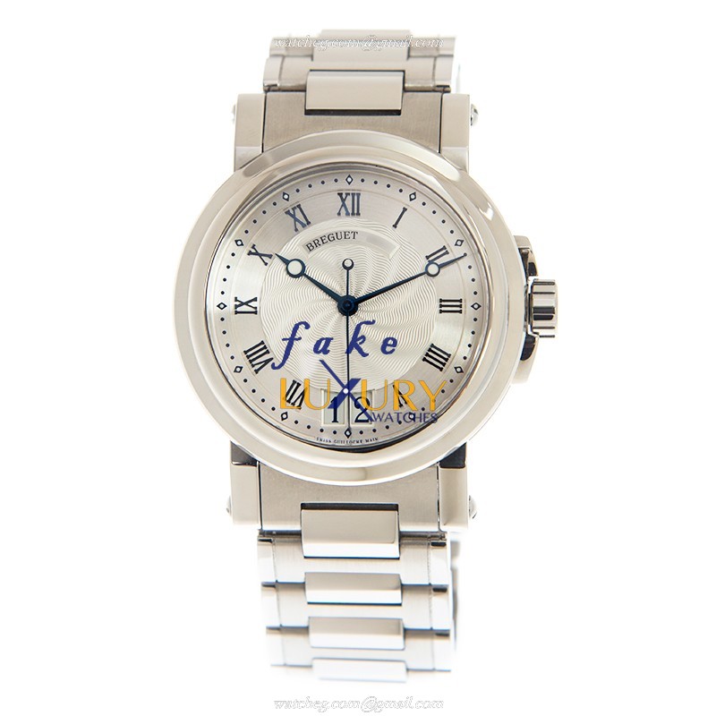 Breguet MARINE 5817ST/12/SMO Silver Dial Automatic Stainless Steel Replica Watch - Image 2