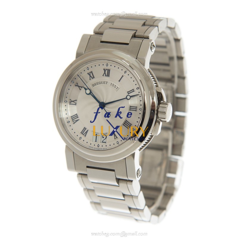 Breguet MARINE 5817ST/12/SMO Silver Dial Automatic Stainless Steel Replica Watch - Image 3