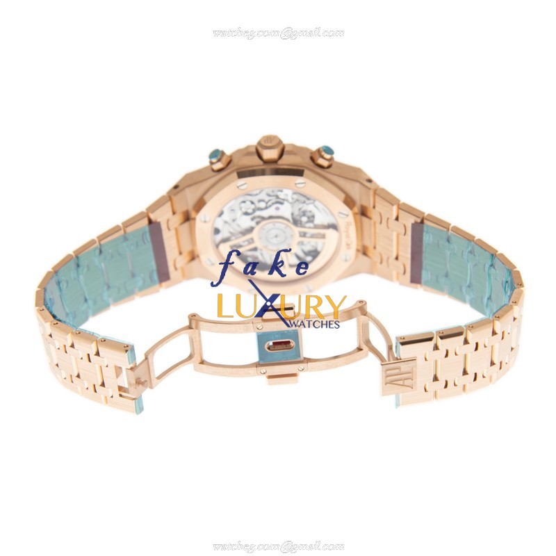 Audemars Piguet 26239OR.OO.1220OR.01 Blue Dial 18kt Rose Gold Automatic Replica Watch - Image 5