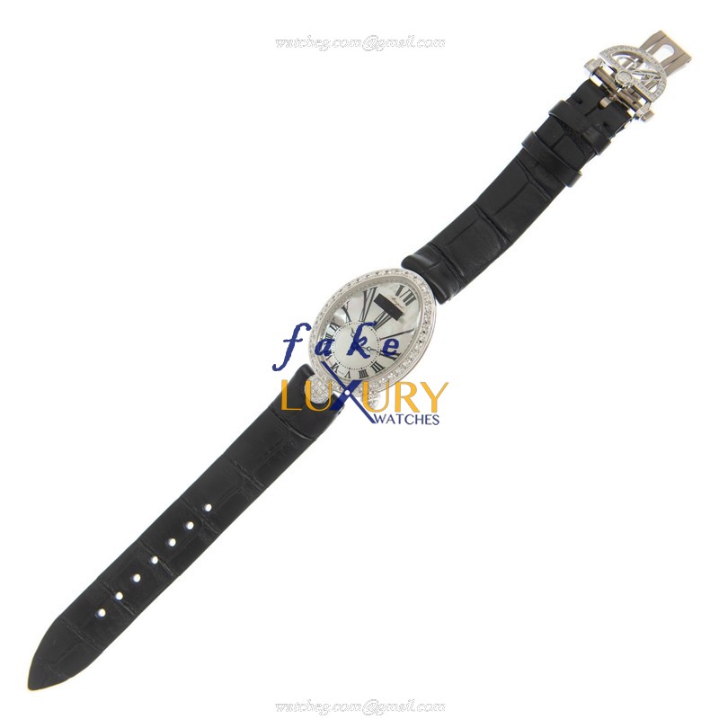 Breguet Reine De Naples 8928BB/51/944/DD0D3L Automatic 18kt White Gold Diamond, Replica Watch - Image 2