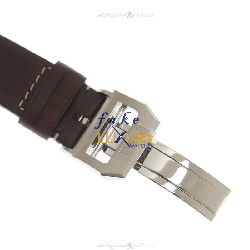 IWC IW329301 PILOTS Replica Watch, Automatic, 43mm Steel Case, Black Dial, Brown Leather Strap - Image 4