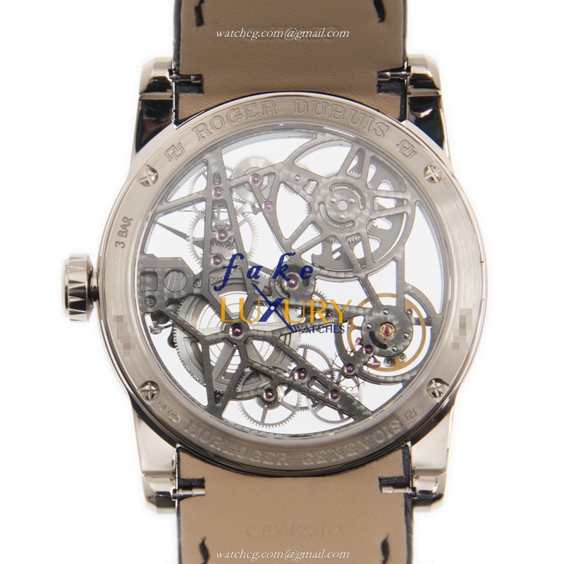 Roger Dubuis RDDBEX0507 Excalibur Replica Watch, Automatic, Transparent Skull Dial, Steel Case - Image 3