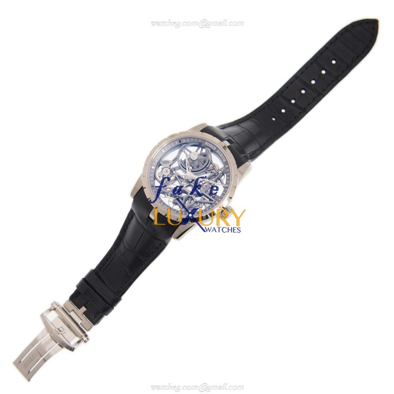 Roger Dubuis RDDBEX0507 Excalibur Replica Watch, Automatic, Transparent Skull Dial, Steel Case - Image 2