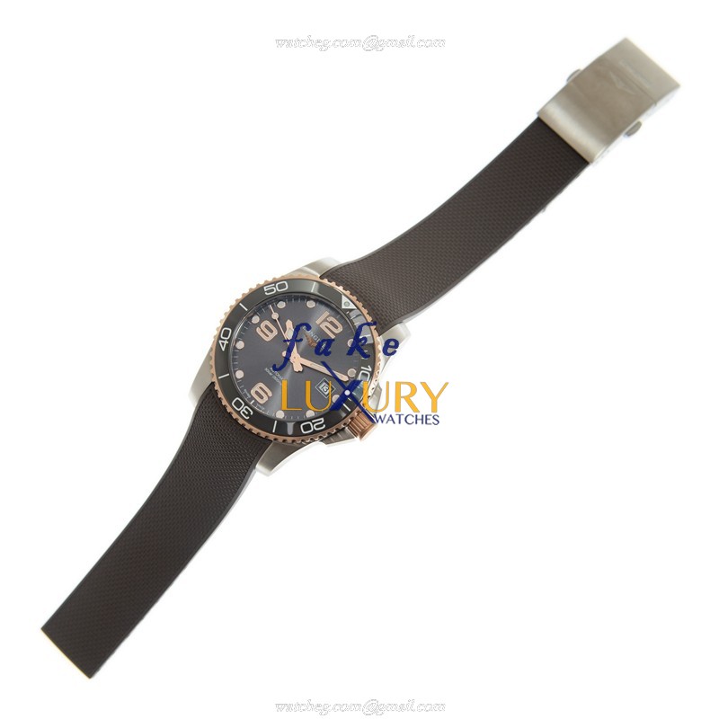Longines L3.781.3.78.9 CONQUEST Auto 18kt Rose Gold Steel Case Replica Watch - Image 2