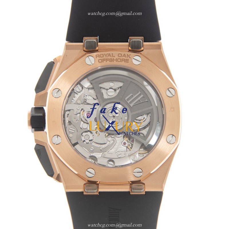 Audemars Piguet 26420RO.OO.A002CA.01 - Replica Watch - Automatic - 18kt Rose Gold - Black Dial - Image 3
