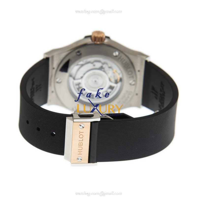 Hublot 542.NO.1181.RX Classic Fusion Auto 18kt Rose Gold Titanium Replica Watch - Image 5