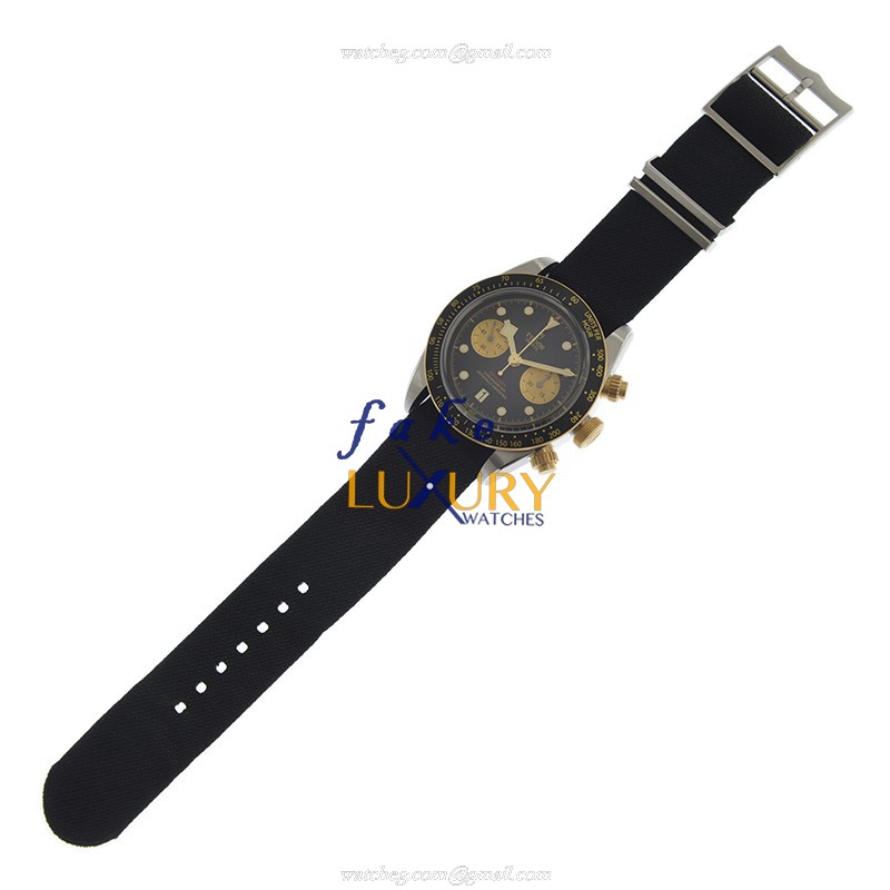 Tudor 79363N-CS BLACK BAY Automatic 18kt Gold & Steel Replica Watch, Swiss Movement, 41mm Case - Image 2