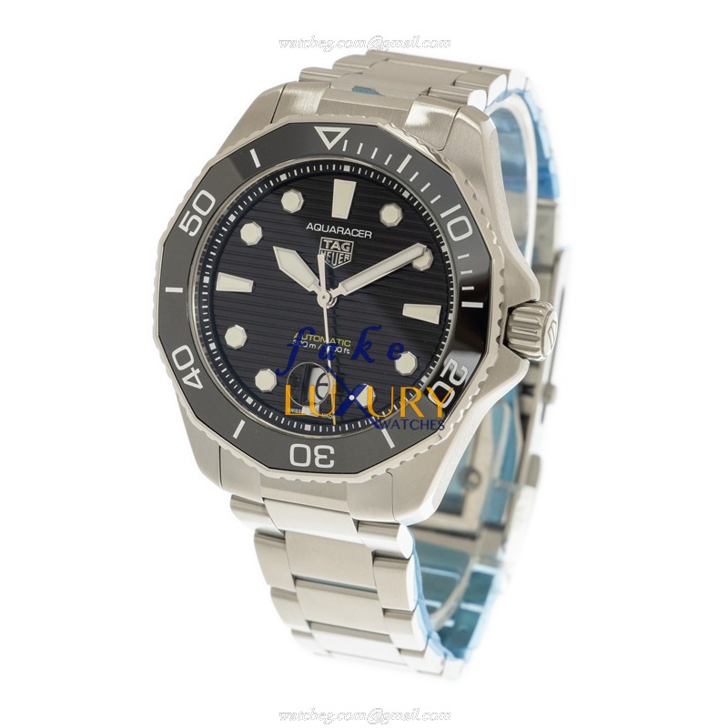 Tag Heuer WBP201A.BA0632 Aquaracer Replica Watch, Automatic Movement, Black Dial, Steel - Image 3