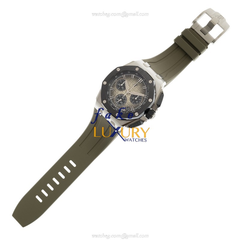 Audemars Piguet 26420SO.OO.A600CA.01 Royal Oak Offshore Replica Watch, Gray Dial, Steel Case - Image 2