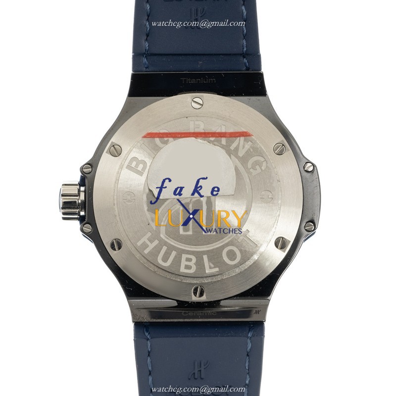 Hublot 361.CM.7170.LR.1204 - Quartz Ceramic & Diamond Replica Watch - 38mm - Blue Dial & Blue - Image 3
