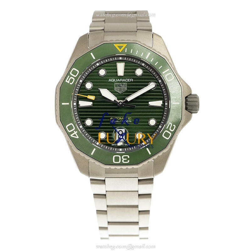 Tag Heuer WBP208B.BF0631 | Automatic Titanium Green Dial | Steel | Replica Watch - Image 2