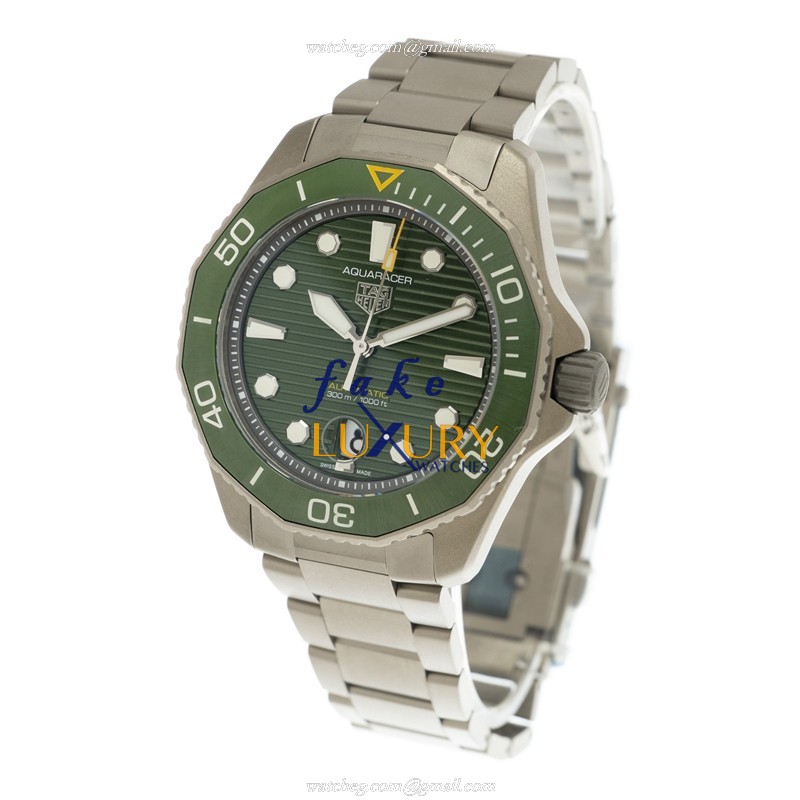 Tag Heuer WBP208B.BF0631 | Automatic Titanium Green Dial | Steel | Replica Watch - Image 3