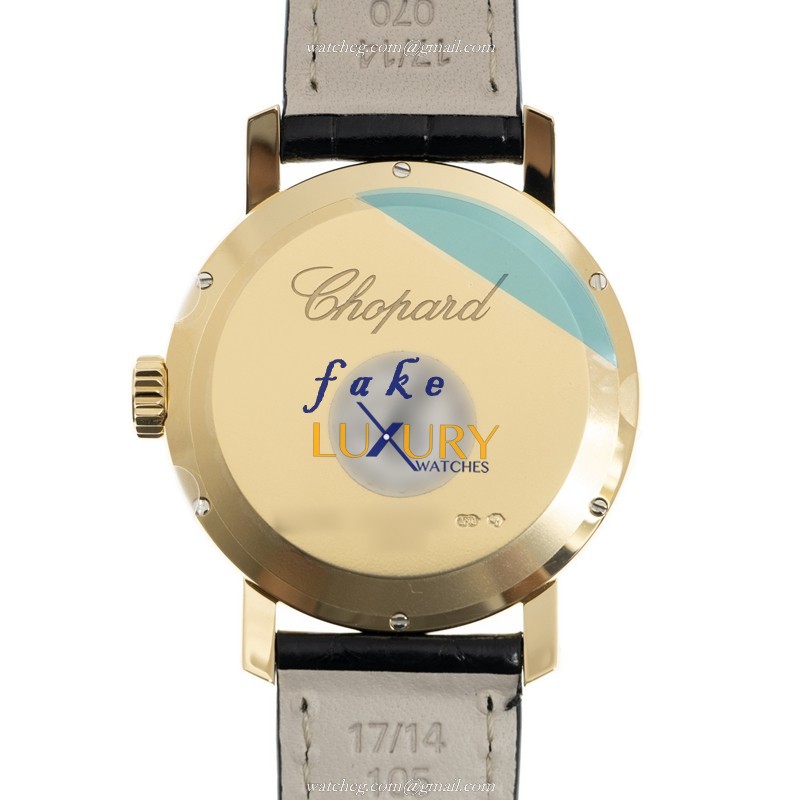 Chopard 134200-0001 CLASSIQUE - Automatic - 18kt Gold & Diamond - Replica Watch - 33.5mm - White - Image 3