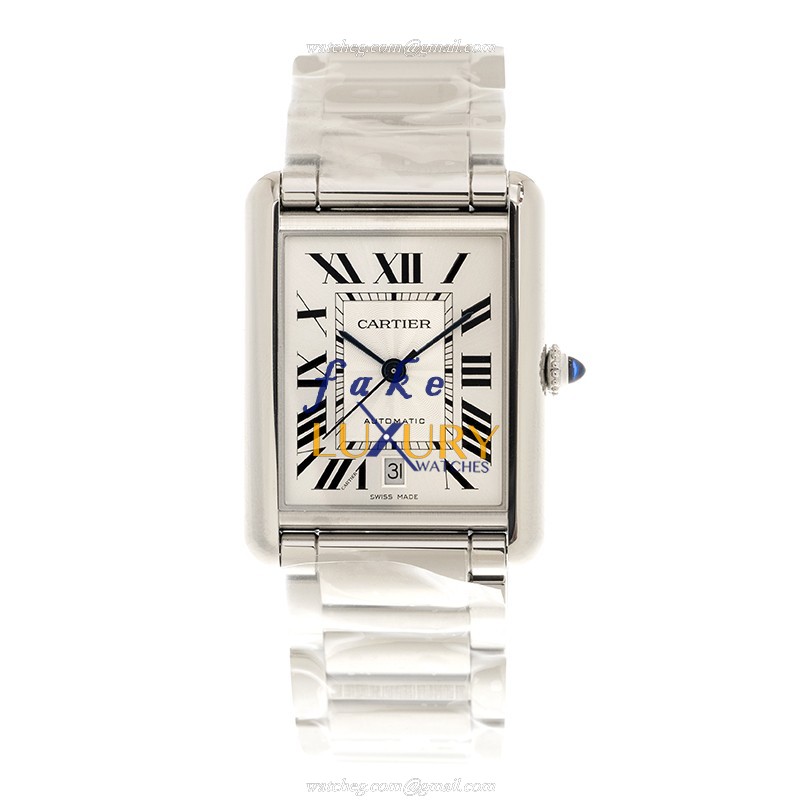 Cartier WSTA0053 Automatic Steel Case Silver Dial Stainless Steel Replica Watch - Image 2