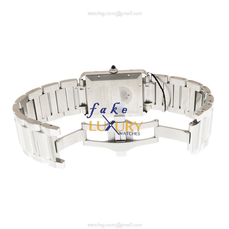 Cartier WSTA0053 Automatic Steel Case Silver Dial Stainless Steel Replica Watch - Image 5