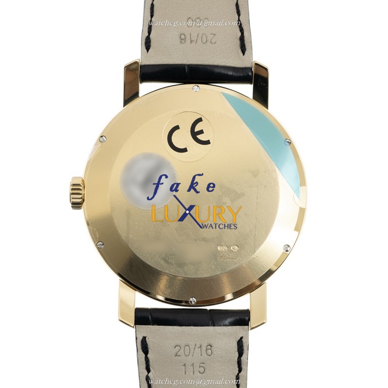 Chopard 171278-0001 CLASSIQUE Automatic 18kt Gold & Diamond Replica Watch, Swiss Movement, White - Image 3