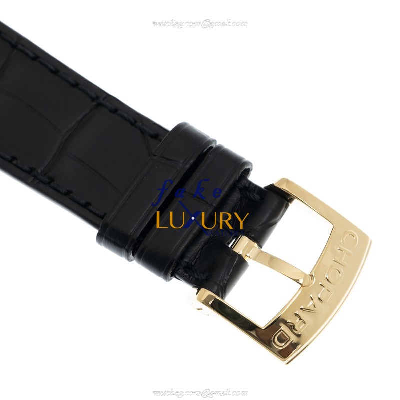 - 161289-0001 - Chopard CLASSIQUE Automatic 18kt Yellow Gold Replica Watch - White Dial - Image 4