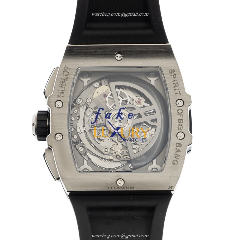 642.NX.0170.RX - Hublot Big Bang Replica Watch - Titanium 42mm Automatic Transparent Dial - Image 3