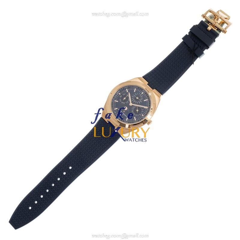 4300V/000R-B509 - Vacheron Constantin Overseas Replica Watch - Automatic - 18kt Rose Gold - Blue - Image 2
