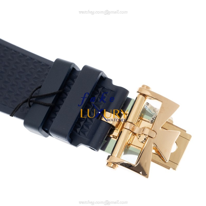 4300V/000R-B509 - Vacheron Constantin Overseas Replica Watch - Automatic - 18kt Rose Gold - Blue - Image 4