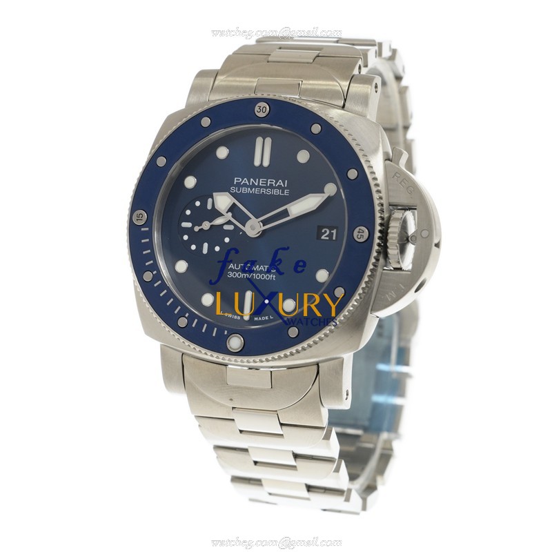 Panerai PAM01068 DIVERS Automatic Stainless Steel Green Dial Replica Watch - Image 3