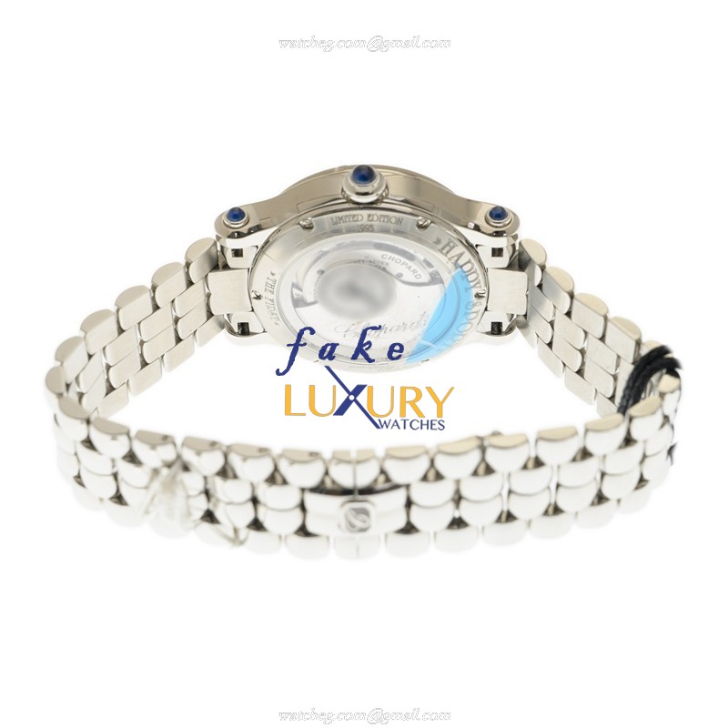 Chopard 278610-3001 Happy Sport Auto Stainless Steel Case Silver Dial Replica Watch - Image 4