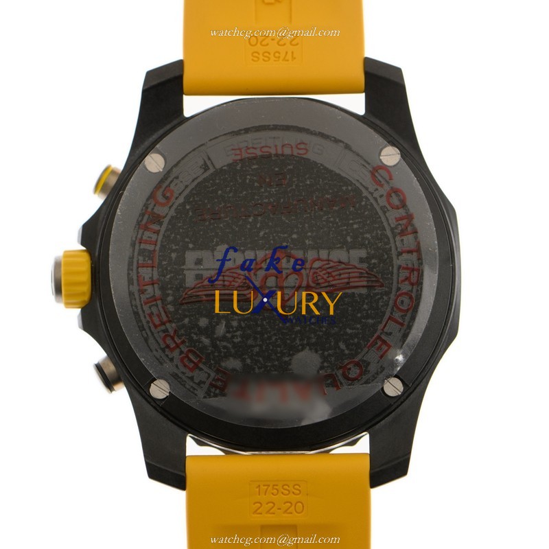 Breitling X82310A41B1S1 Endurance Pro Carbon Fiber Quartz Yellow Rubber | Automatic | Replica Watch - Image 3