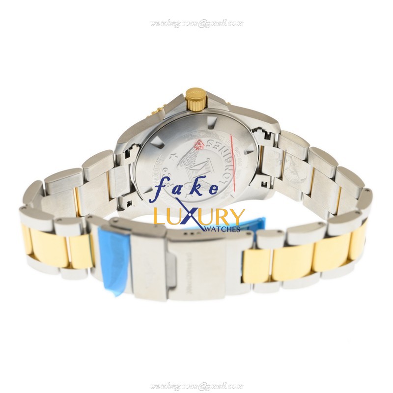 Longines L3.781.3.96.7 CONQUEST Auto 18kt Gold Steel Replica Watch - Image 4