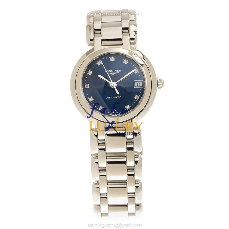 Longines Prima Luna L8.111.4.98.6 Automatic Blue Dial Stainless Steel Replica Watch - Image 2