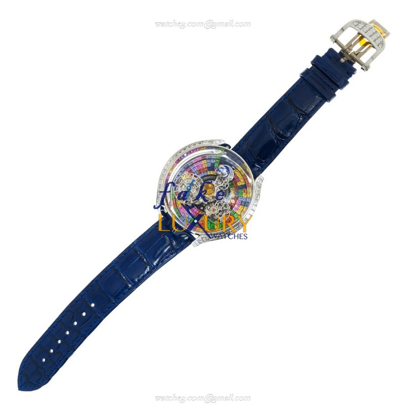 Jacob & Co AS800.30.BD.UC.ABALA ASTRONOMIA SOLAR Manual Wind 18kt White Gold & Diamond Replica - Image 2