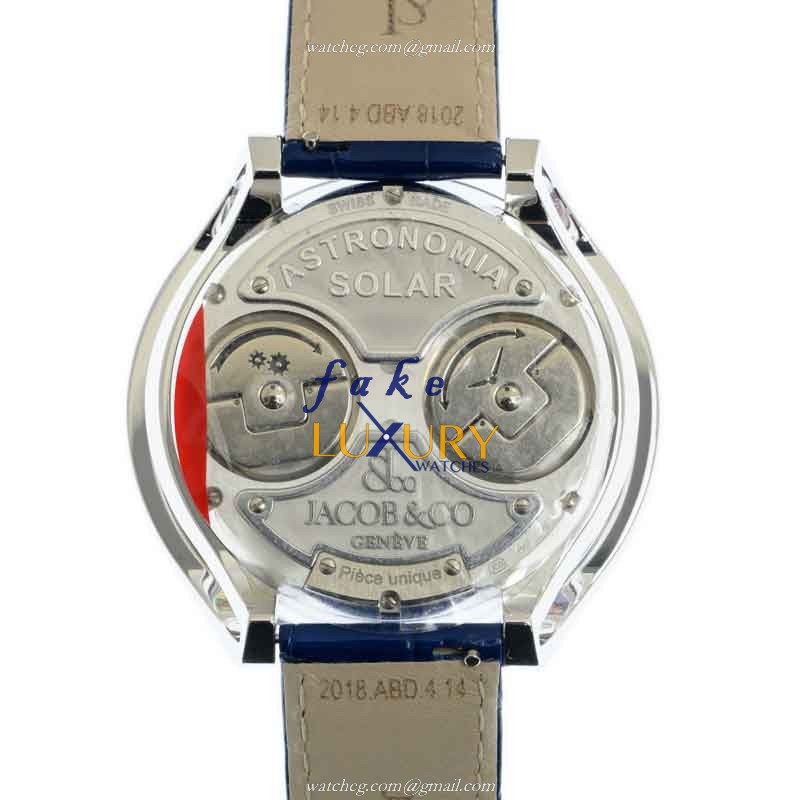 Jacob & Co AS800.30.BD.UC.ABALA ASTRONOMIA SOLAR Manual Wind 18kt White Gold & Diamond Replica - Image 3
