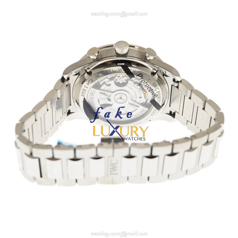 IWC Portuguese IW371617 Automatic Silver Dial Stainless Steel 41mm Replica Watch - Image 4