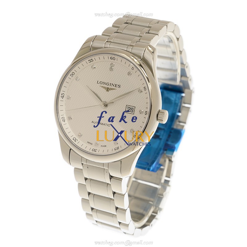 Longines MASTER Automatic L2.893.4.77.6 Stainless Steel Silver Dial Replica Watch - Image 3