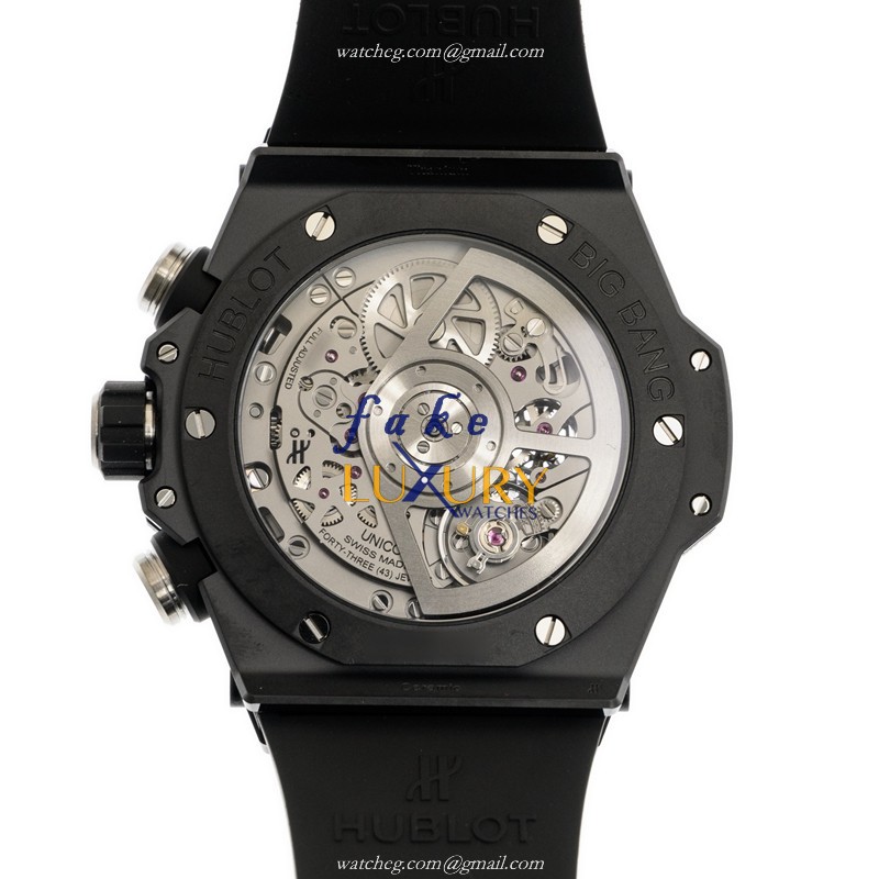 Hublot 441.CI.1171.RX BIG BANG Auto Ceramic - 42mm - Black Rubber - Swiss Clone Watch - Replica - Image 3