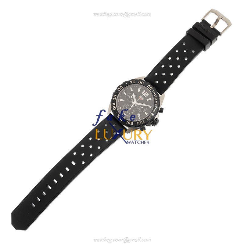 Tag Heuer CAZ1010.FT8024 Formula 1 Quartz Stainless Steel Black Dial Rubber Strap Replica Watch - Image 2