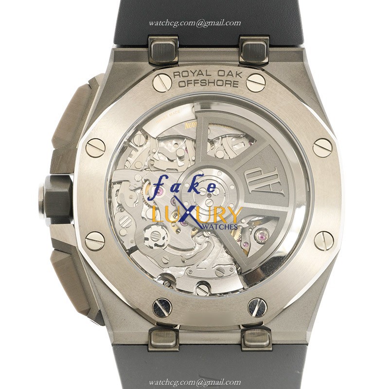 26420IO.OO.A009CA.01 - Audemars Piguet Royal Oak Offshore Replica Watch Titanium Automatic Gray Dial - Image 3