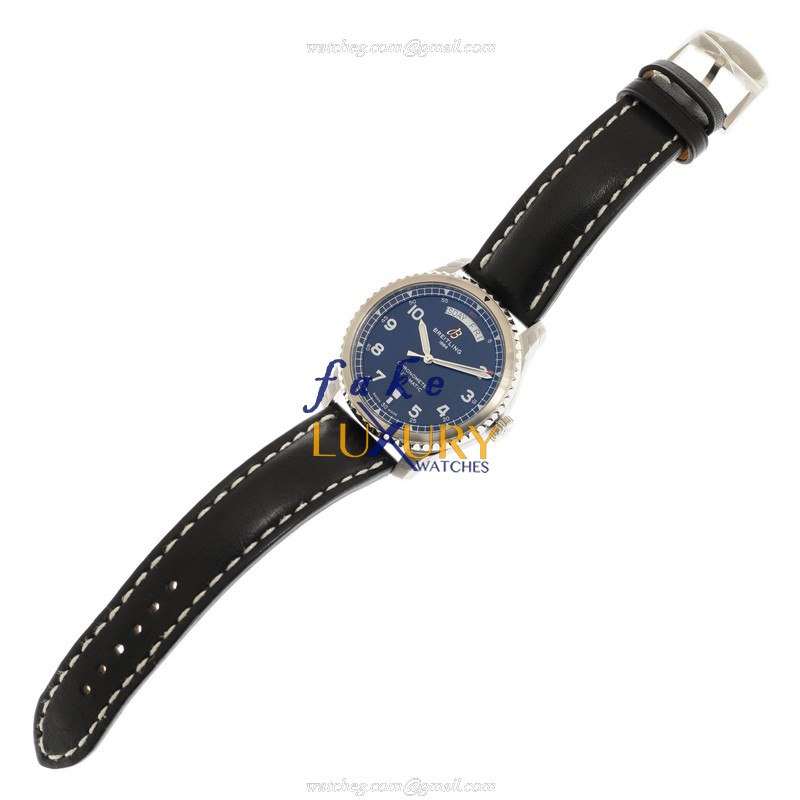 Breitling A45330101B1X1 AVIATOR 8 Replica Watch, Black Dial, Steel Case, Automatic - Image 3