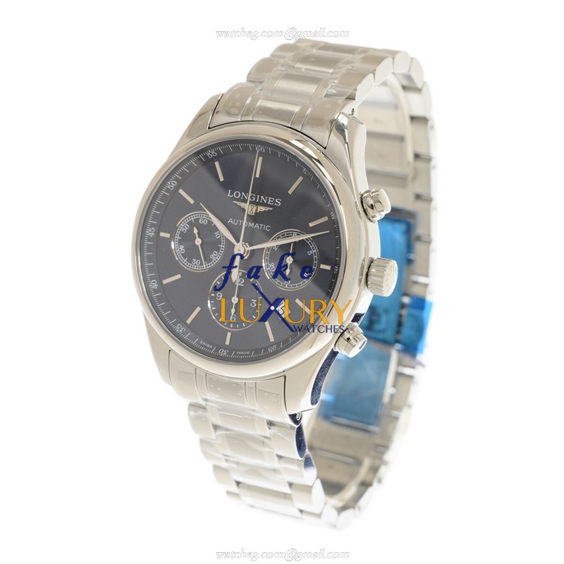 L2.759.4.78.6 - Longines Master Replica Watch - Automatic - Blue Dial - Stainless Steel - Image 3