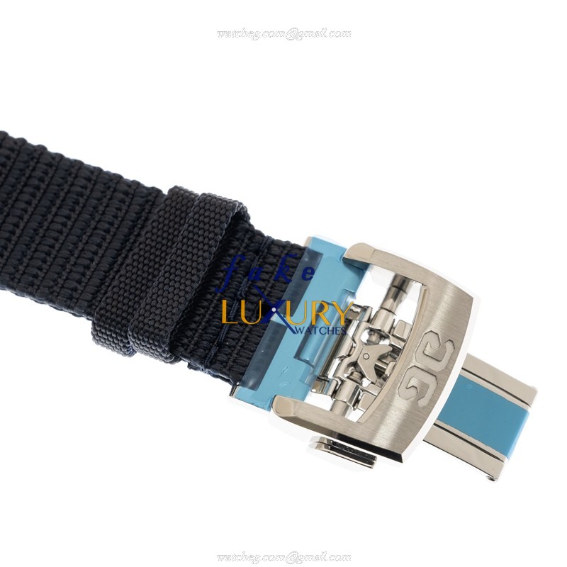 Glashutte 1-39-11-09-81-34 | SPEZIALIST | Automatic | Blue Nylon | Steel Replica Watch - Image 4