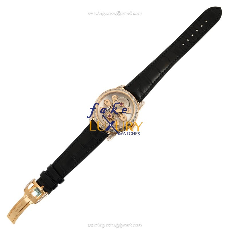 Girard Perregaux 99193B52A002-BA6A Tourbillon Three Gold Bridges Replica Watch, Automatic, 18kt - Image 2