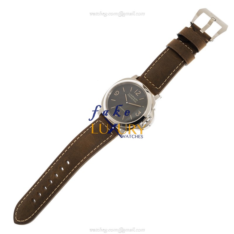 PAM00914 - Panerai Luminor Replica Watch - Automatic - Black Dial - Steel Case - Image 2
