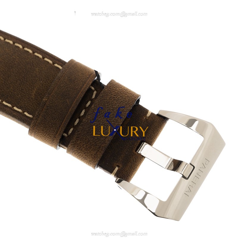 PAM00914 - Panerai Luminor Replica Watch - Automatic - Black Dial - Steel Case - Image 4