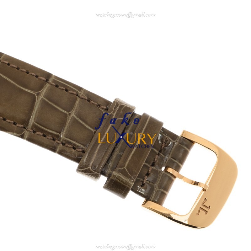 Jaeger-Lecoultre Q2572570 REVERSO Auto 18kt Rose Gold Diamond Case | White Dial Brown Leather Strap - Image 4