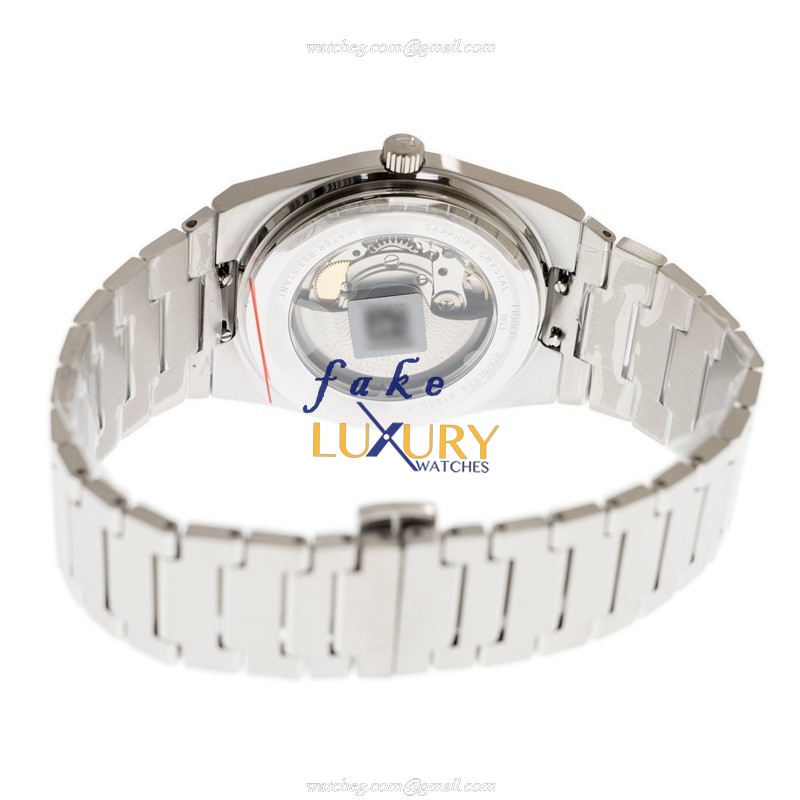 Tissot T137.407.11.04.100 PRX Replica Watch, Blue Dial, Steel Bracelet, Automatic - Image 4